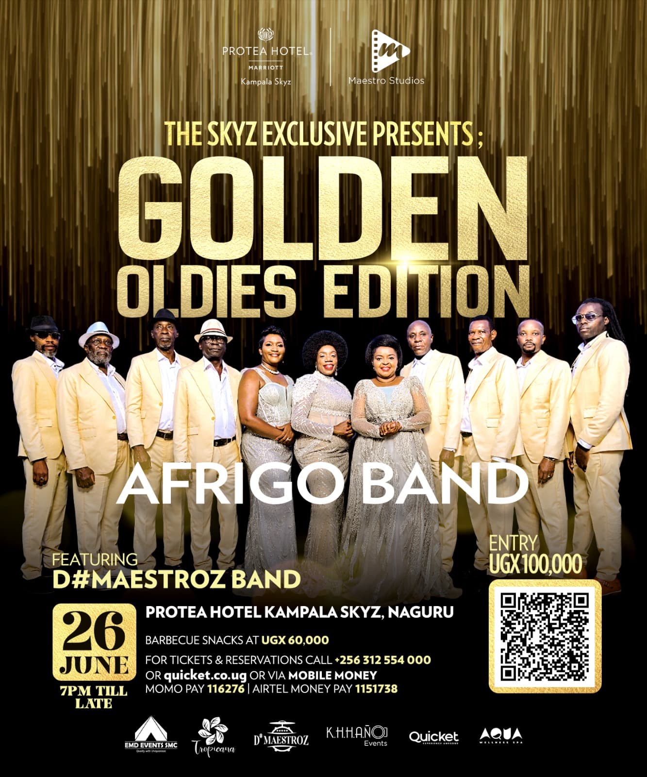 Old Skool Nite: Afrigo Band & Friends